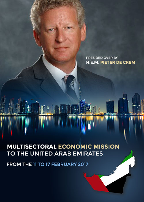 Mission UAE with HEM Peter de Crem | February 2017